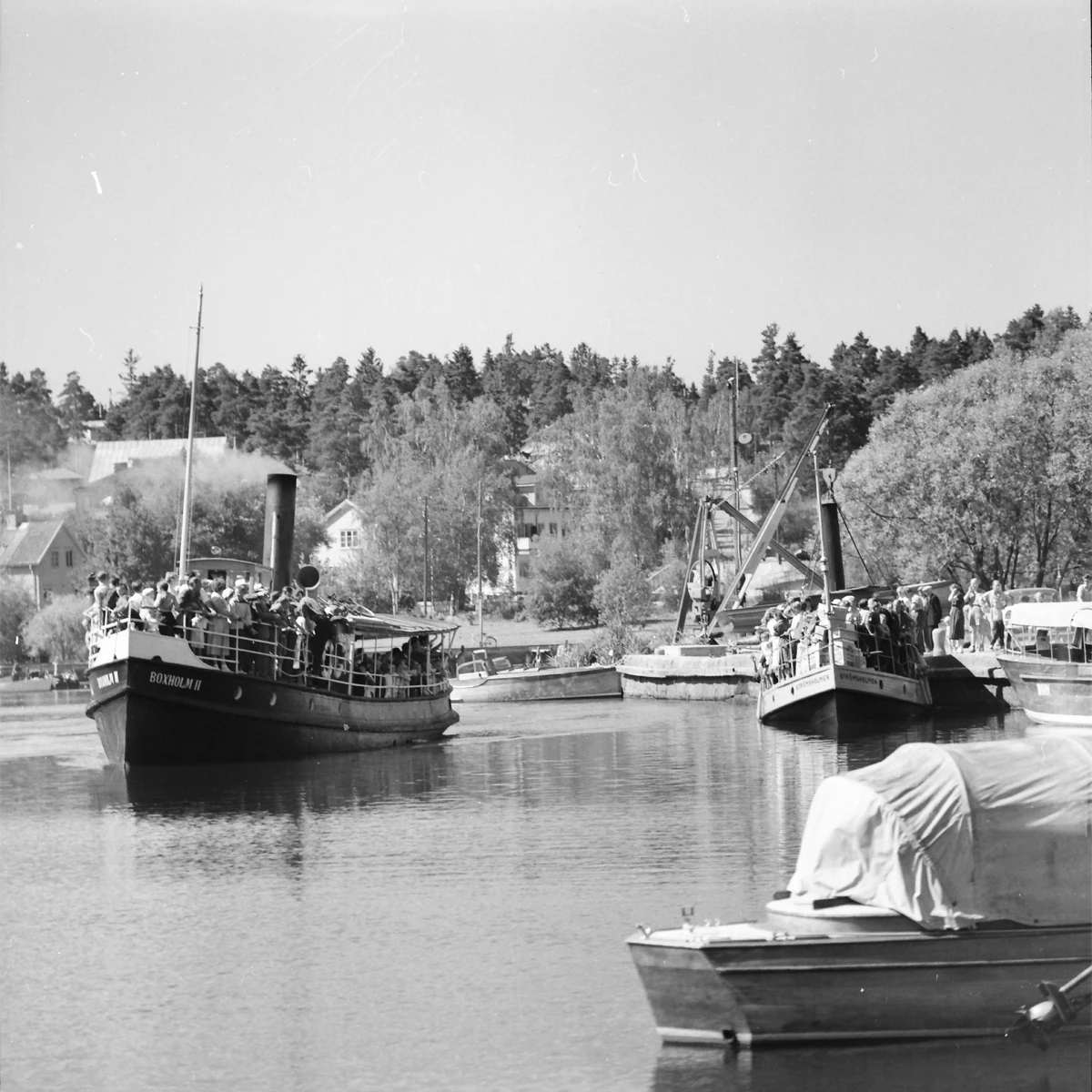 Boxholm II i Tranås hamn